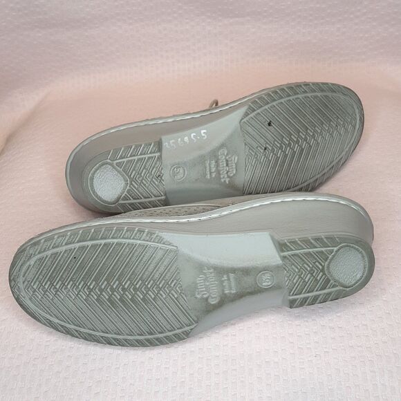 Finn Comfort Shoes Gray Women Size US 8 / UK 5 1/2 Oxford Perforated Germany - Picture 6 of 7